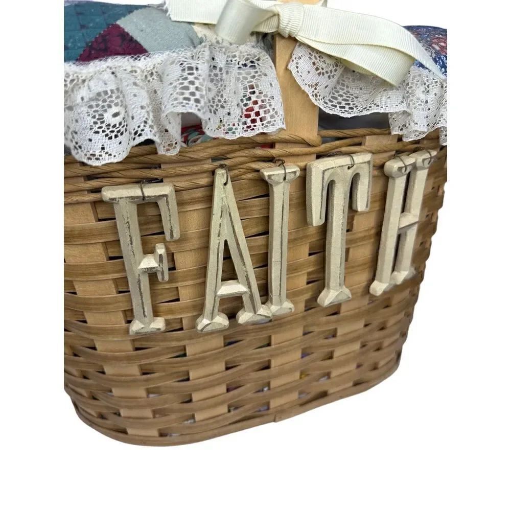 ‘FAITH’ Letters for Baskets. Netting. Screens